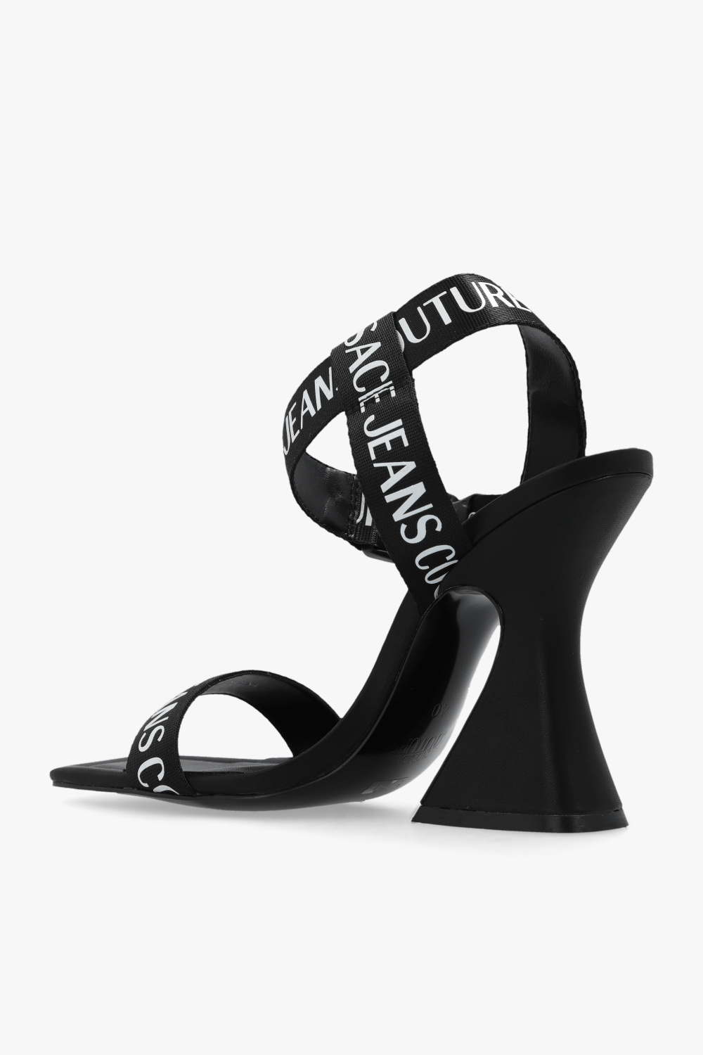 シューズ・サンダルその他 VERSACE JEANS Woman High heel shoes Black 74VA3S52ZS539 899 Versace Jeans Couture Outlet: High heel shoes woman - Black